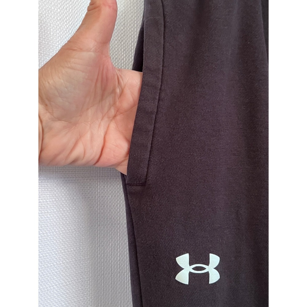 Under Armour Men's Loose Fit Jogger‎ Sweatpants Navy Blue Size Large - Picture 4 of 12
